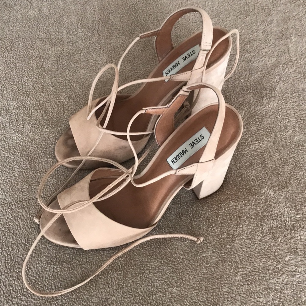 Steve Madden Chunky Wrap Heels